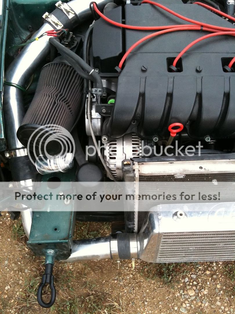 Coating piping with paint. powder coat etc (intercooler and exhaust